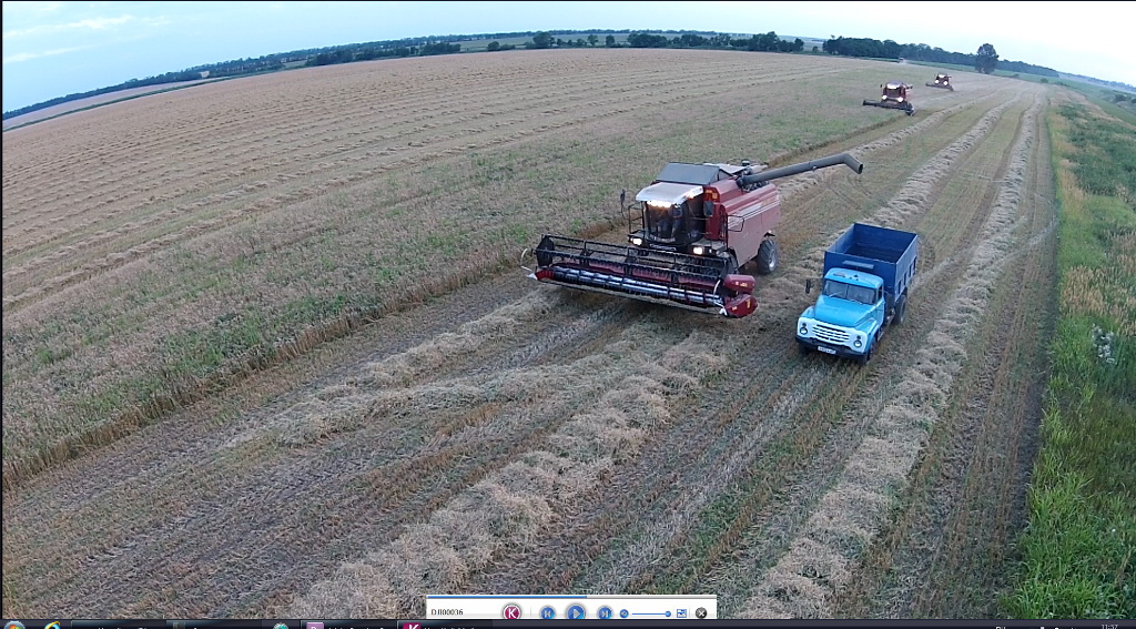 Снимок, сделанный квадрокоптером