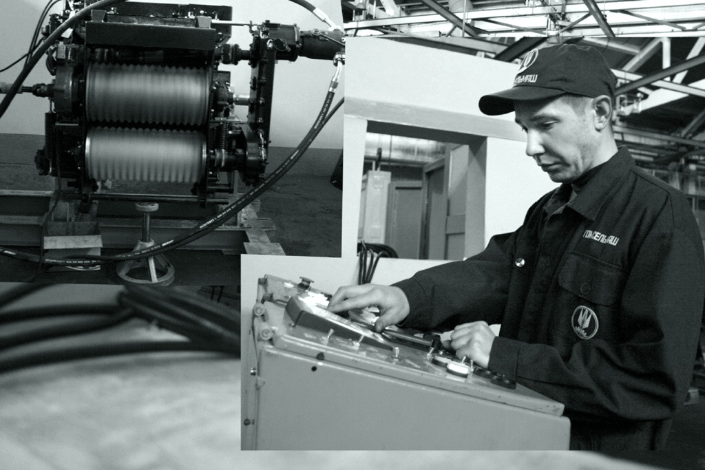 В цехе главного конвейера