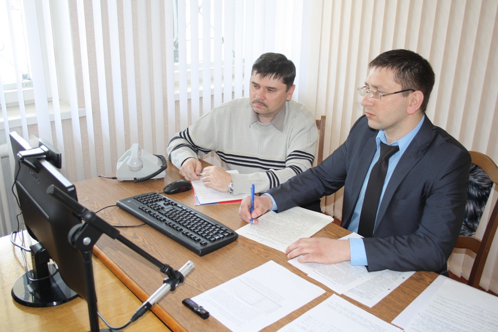 Во время телемоста