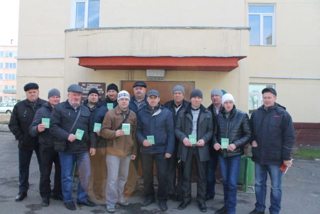 Свидетельства вручены