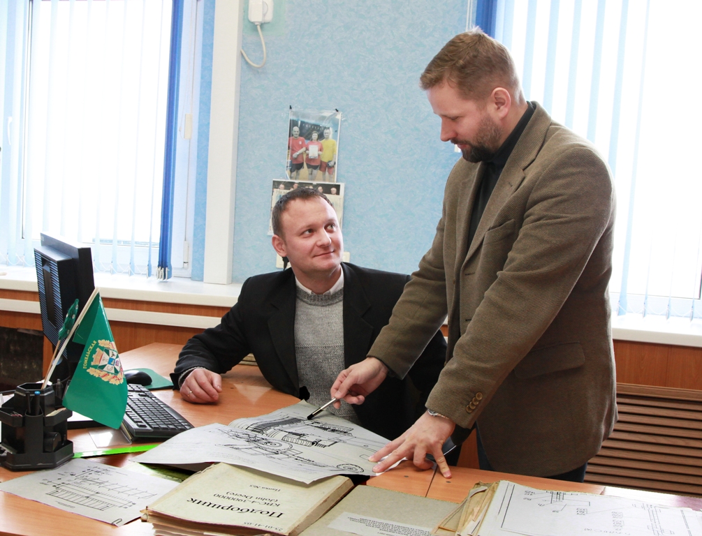 Дмитрий Межевич и Сергей Кузменков