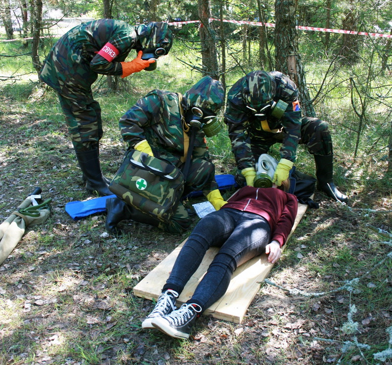 На соревнованиях сандружин