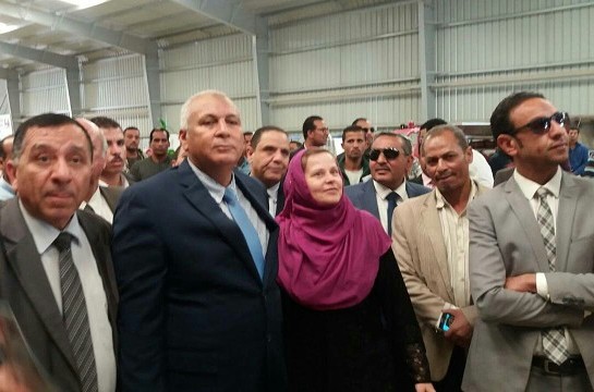 На выставке в Египте