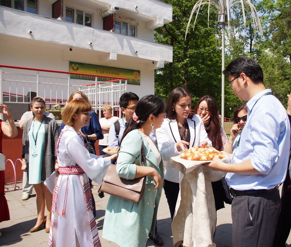 В санатории