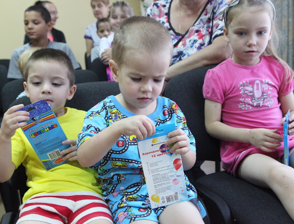 Довольны и малыши