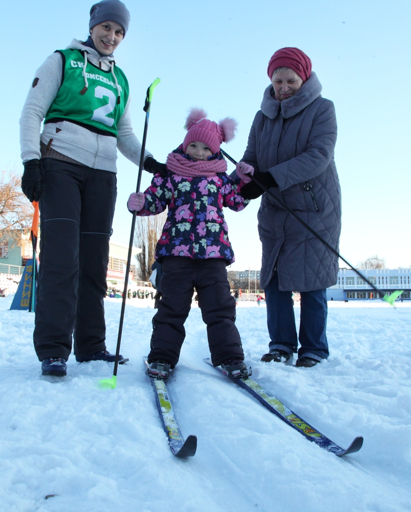 С мамой и бабушкой