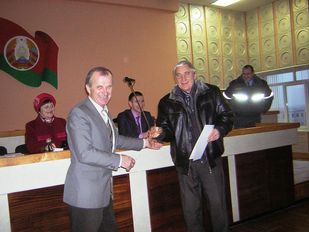 На собрании дружины