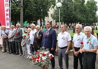 Гомсельмашевцы отмечали праздник на улицах микрорайона и города