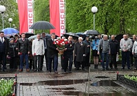 Почтили память погибших сельмашевцев, поблагодарили живущих