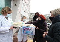 Гомсельмашевцы: спасибо тем, кто сейчас на передовой борьбы с COVID