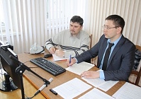 Глаза в глаза: проведен телемост между Гомелем и Нижним Новгородом