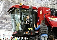 На крупнейшей в Европе выставке были представлены наши комбайны
