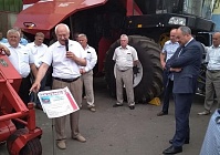 Вопросы ремонта комбайнов «Палессе» рассмотрены в Минской области