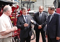 Делегация Могилевской области посетила ЗАО СП «Брянсксельмаш»