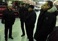Предприятия холдинга «ГОМСЕЛЬМАШ» посетила делегация Орловщины